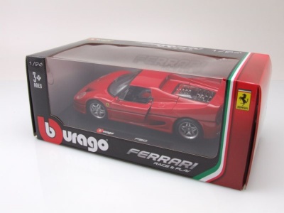 Ferrari F50 1996 rot Modellauto 1:24 Bburago
