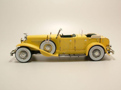 Duesenberg II SJ 1934 gelb The Great Gatsby Modellauto 1:18 Greenlight Collectibles