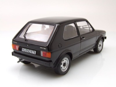 VW Golf 1 GTI 1976 schwarz Modellauto 1:18 Norev
