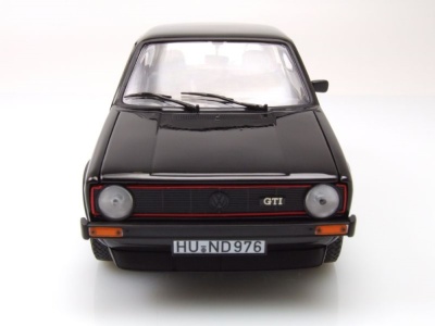 VW Golf 1 GTI 1976 schwarz Modellauto 1:18 Norev