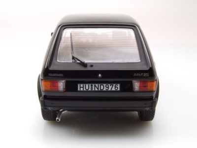 VW Golf 1 GTI 1976 schwarz Modellauto 1:18 Norev