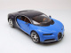 Bugatti Chiron 2016 blau dunkelblau Modellauto 1:24 Maisto