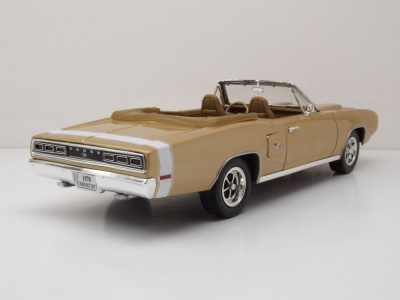 Dodge Coronet R/T Convertible 1970 gold metallic Modellauto 1:18 Lucky Die Cast