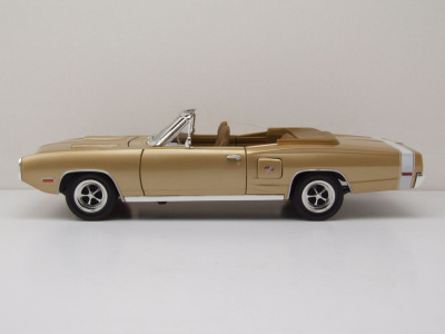 Dodge Coronet R/T Convertible 1970 gold metallic Modellauto 1:18 Lucky Die Cast