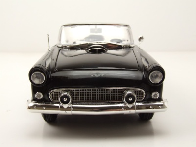 Ford Thunderbird Convertible 1956 schwarz Modellauto 1:18 Motormax