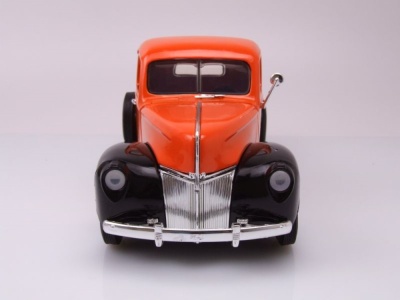 Ford Pick Up 1940 orange schwarz Modellauto 1:18 Motormax