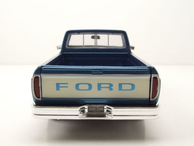 Ford F-150 Custom Pick Up 1979 dunkelblau Modellauto 1:24 Motormax
