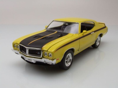 Buick GSX 1970 gelb Modellauto 1:24 Welly