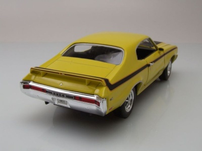 Buick GSX 1970 gelb Modellauto 1:24 Welly