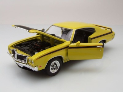 Buick GSX 1970 gelb Modellauto 1:24 Welly