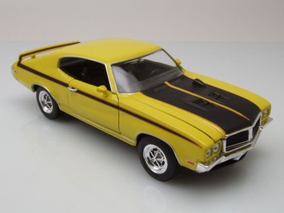 Buick GSX 1970 gelb Modellauto 1:24 Welly