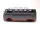 VW T1 Samba Bus grau metallic silber mit Flammen Modellauto 1:25 1:24 Maisto