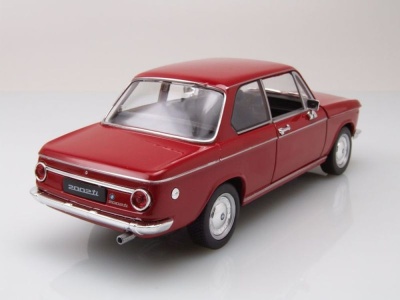 BMW 2002 ti 1968 rot Modellauto 1:24 Welly