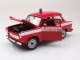 Trabant 601 Feuerwehr rot Modellauto 1:24 Welly