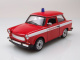 Trabant 601 Trabbi Feuerwehr rot Modellauto 1:24 Welly