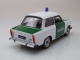 Trabant 601 Polizei grün weiß Modellauto 1:24 Welly