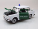 Trabant 601 Trabbi Polizei grün weiß Modellauto 1:24 Welly