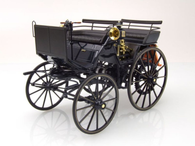 Daimler Motorkutsche 1886 dunkelblau Modellauto 1:18 Norev
