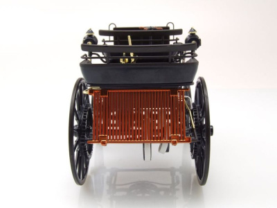 Daimler Motorkutsche 1886 dunkelblau Modellauto 1:18 Norev