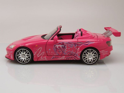 Honda S2000 Cabrio 1995 pink Suki Fast & Furious Modellauto 1:24 Jada Toys