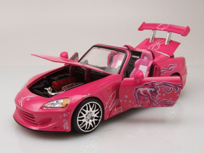 Honda S2000 Cabrio 1995 pink Suki Fast & Furious Modellauto 1:24 Jada Toys