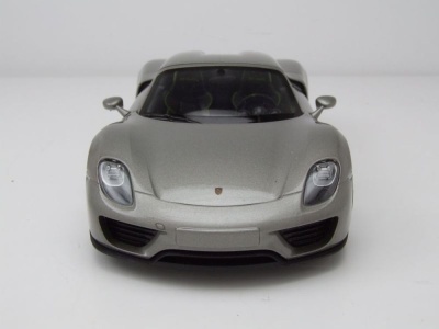 Porsche 918 Spyder Hardtop 2012 grau Modellauto 1:24 Welly