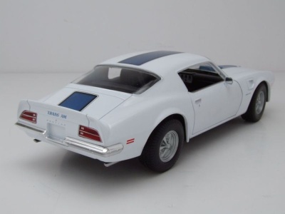Pontiac Firebird Trans Am 1972 weiß Modellauto 1:24...