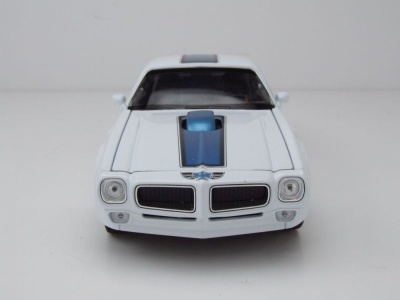Pontiac Firebird Trans Am 1972 weiß Modellauto 1:24 Welly