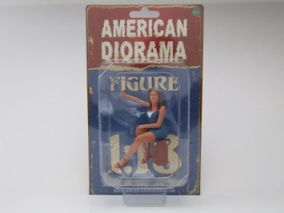 Figur 1970er Jahre 6 für 1:18 Modelle American Diorama