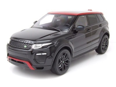 Land Rover Range Rover Evoque schwarz metallic Modellauto...