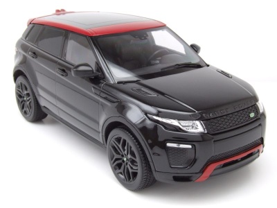 Land Rover Range Rover Evoque schwarz metallic Modellauto 1:18 Kyosho