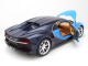 Bugatti Chiron 2017 blau dunkelblau Modellauto 1:24 Welly