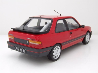 Peugeot 309 GTi 1987 rot Modellauto 1:18 Norev