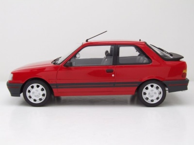 Peugeot 309 GTi 1987 rot Modellauto 1:18 Norev