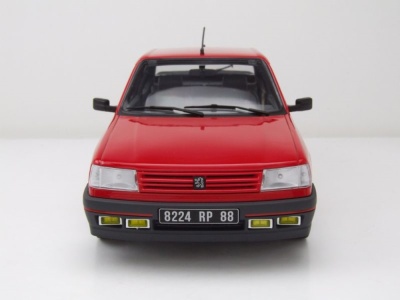 Peugeot 309 GTi 1987 rot Modellauto 1:18 Norev