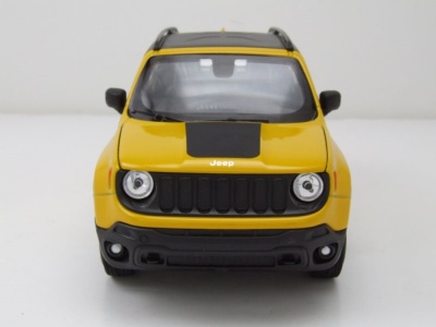 Jeep Renegade Trailhawk 2017 gelb Modellauto 1:24 Welly