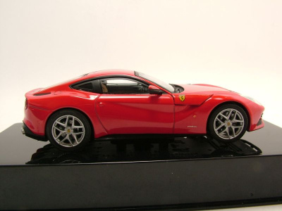 Ferrari F12 Berlinetta 2013 rot Modellauto 1:43 Hot Wheels - Elite