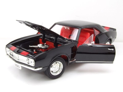 Chevrolet Camaro Z/28 1967 schwarz Modellauto 1:18 Lucky Die Cast