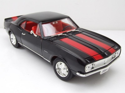 Chevrolet Camaro Z/28 1967 schwarz Modellauto 1:18 Lucky Die Cast