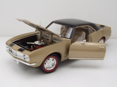 Chevrolet Camaro Z/28 1967 gold metallic Modellauto 1:18 Lucky Die Cast