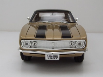 Chevrolet Camaro Z/28 1967 gold metallic Modellauto 1:18 Lucky Die Cast