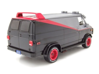 GMC Vandura A-Team Van 1983 TV-Serienmodell grau schwarz...