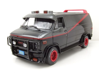 GMC Vandura A-Team Van 1983 TV-Serienmodell grau schwarz...