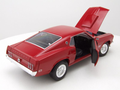 Ford Mustang Boss 429 1969 rot Modellauto 1:24 Welly