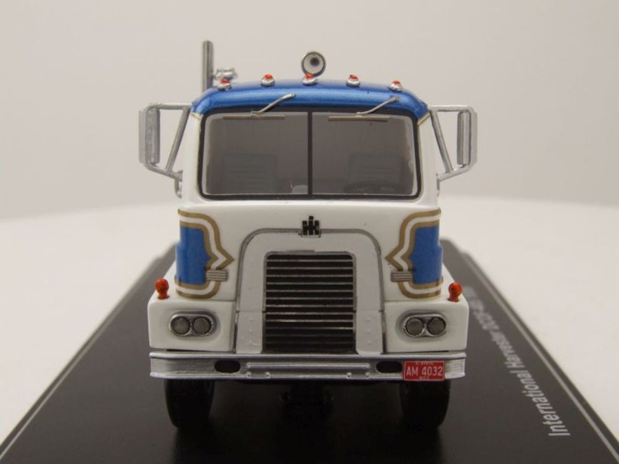 Modèle Réduit Tracteur International DCOF-405 1959 - Échelle 1:64 Neo, Bleu Et Blanc, Neuf