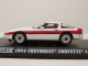 Chevrolet Corvette C4 1984 weiß rot A-Team TV Serie Modellauto 1:43 Greenlight Collectibles