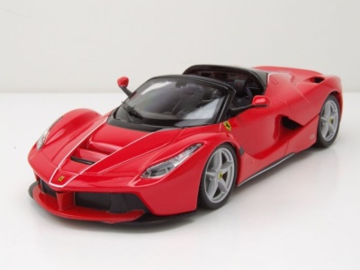 Ferrari LaFerrari Aperta Cabrio 2017 rot Modellauto 1:24...