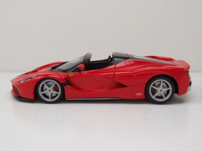 Ferrari LaFerrari Aperta Cabrio 2017 rot Modellauto 1:24 Bburago