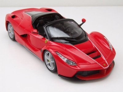 Ferrari LaFerrari Aperta Cabrio 2017 rot Modellauto 1:24 Bburago