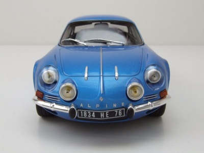 Renault Alpine A110 1600S 1971 blau Modellauto 1:18 Norev